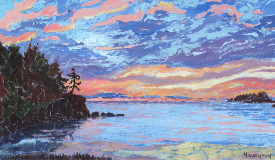 Sherbet Sunset MacKenzie Beach